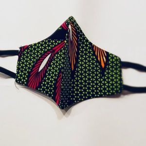 African print face mask